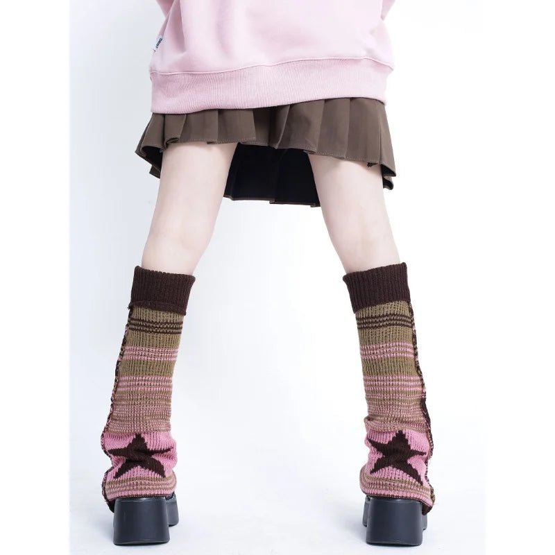 Alt Edgy Knit Leg Warmers Shoptery