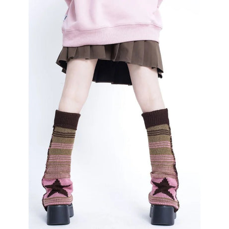 Alt Edgy Knit Leg Warmers Shoptery