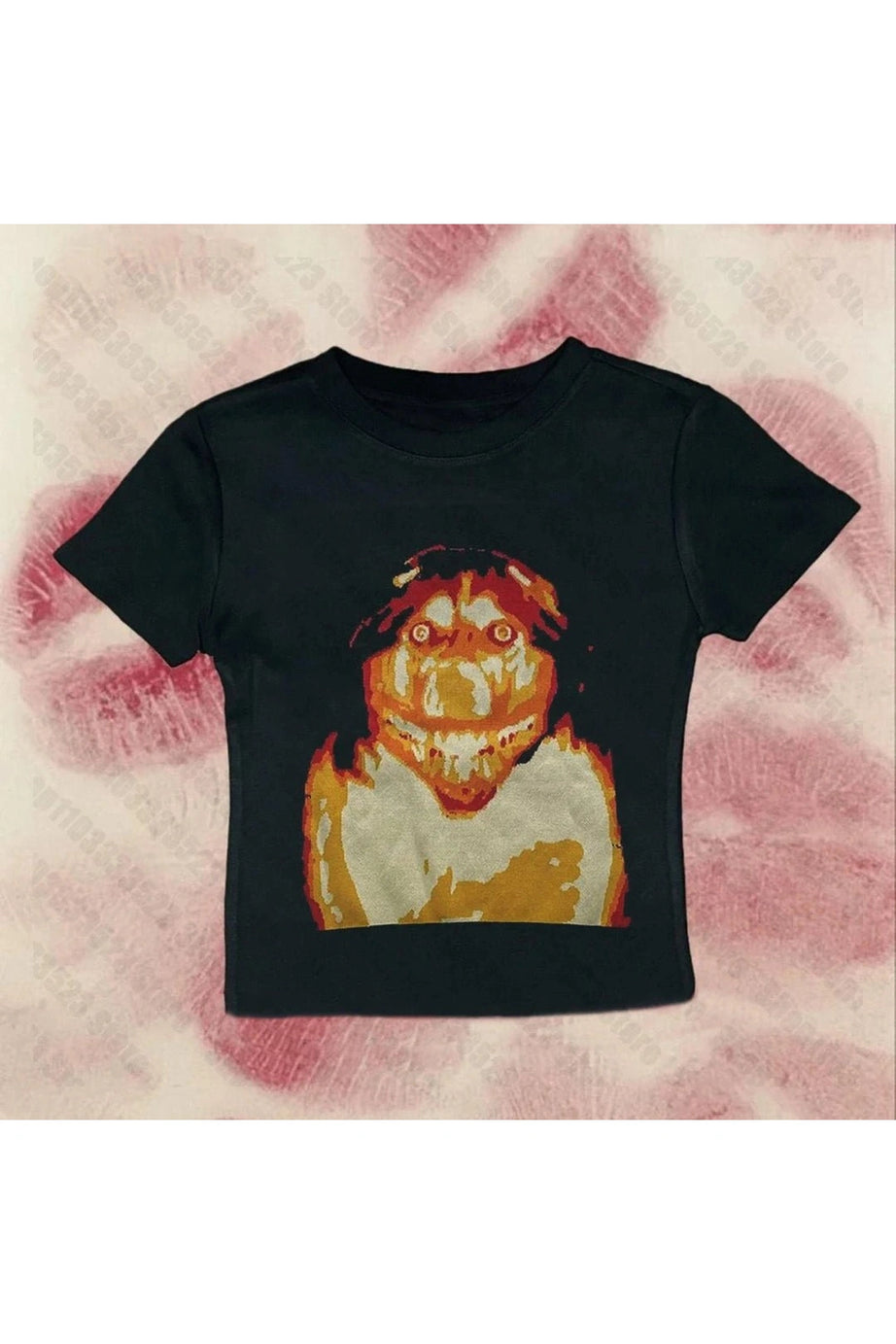 Retro Horror Graphic Baby Top - 