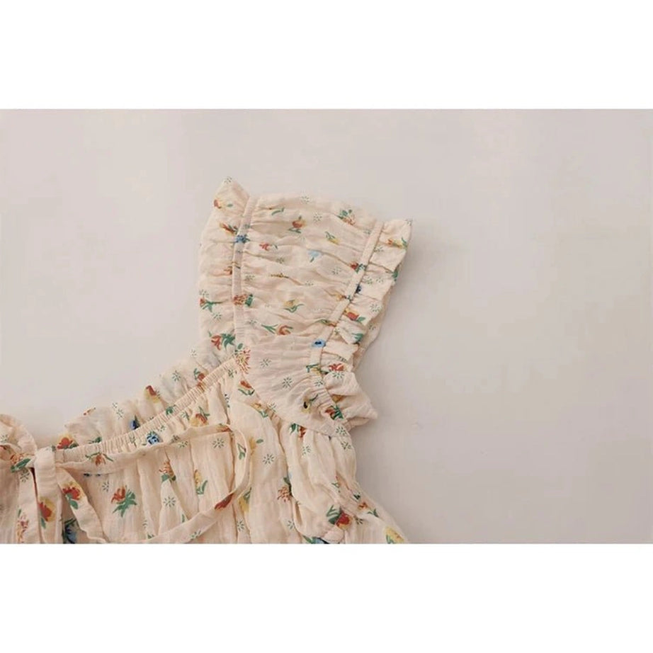 Coquette Print Chiffon Blouse Shoptery