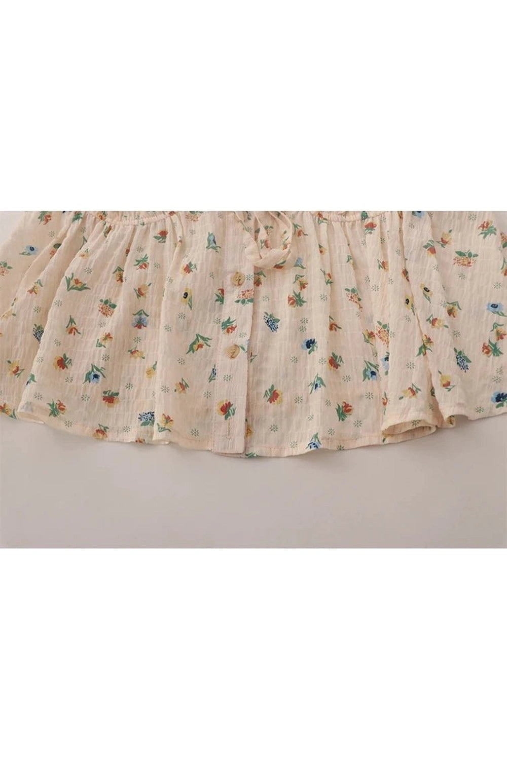 Coquette Print Chiffon Blouse Shoptery