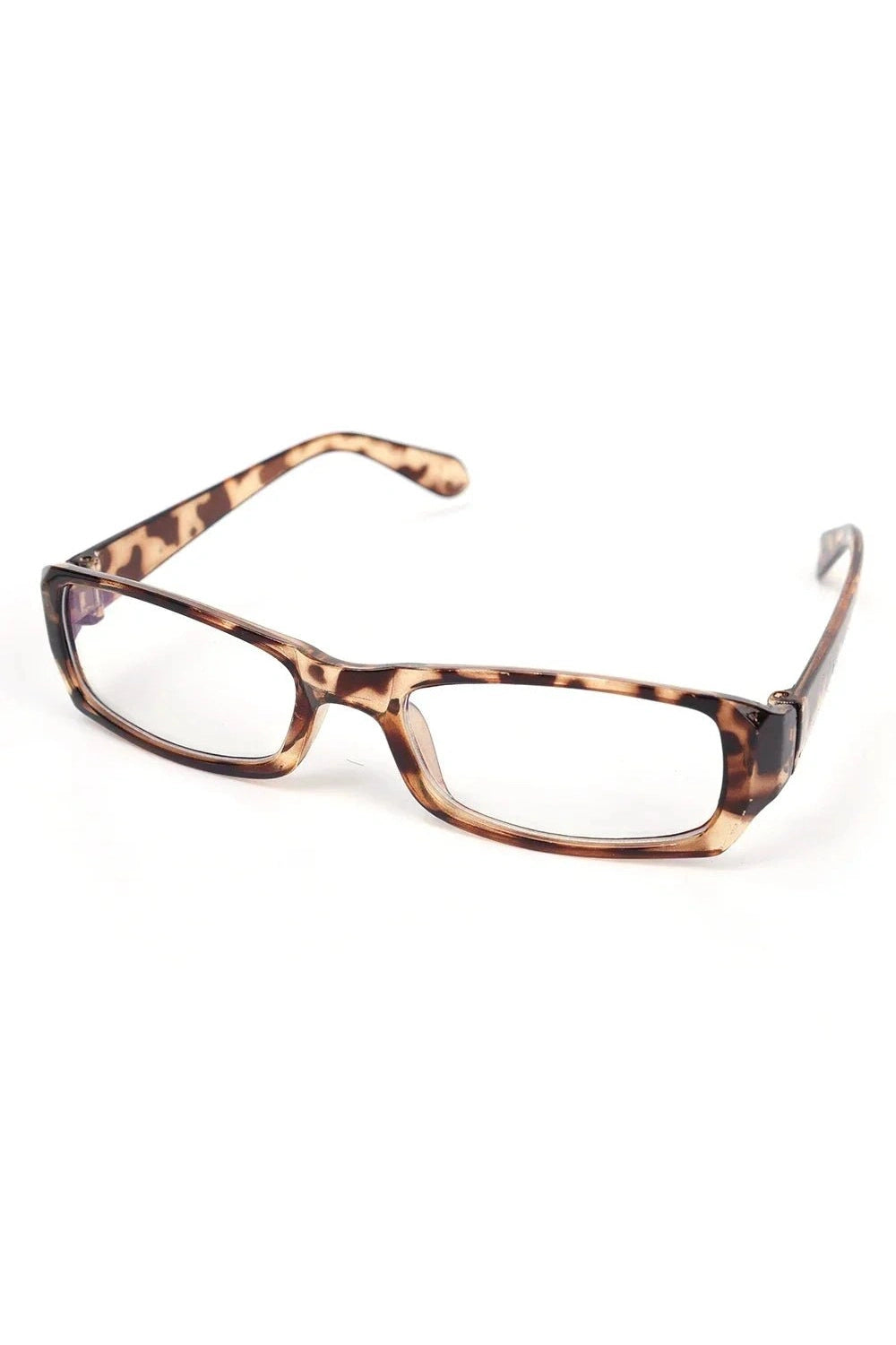 Retro Square Blue-Light Glasses amber Shoptery