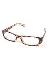 Retro Square Blue-Light Glasses amber Shoptery