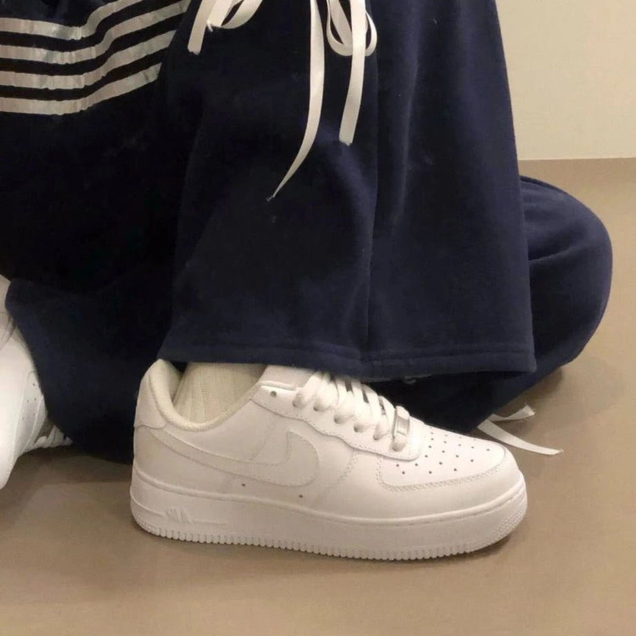 Y2k Ribbon Striped Wide-Leg Pants Shoptery