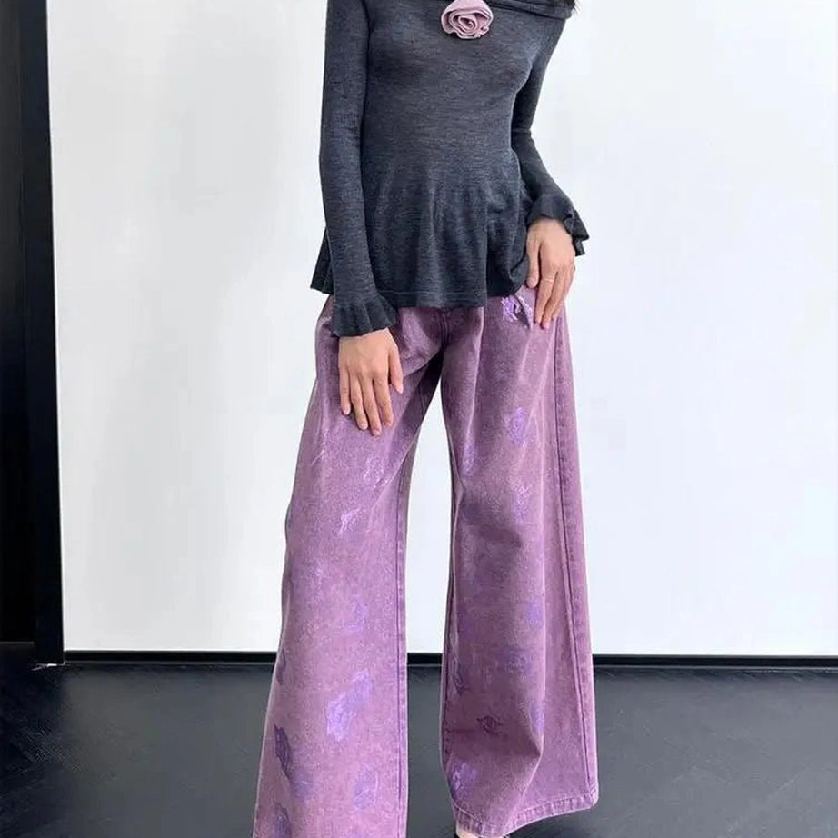 Aesthetic Romantic Ruffled Long Sleeve Top Shoptery