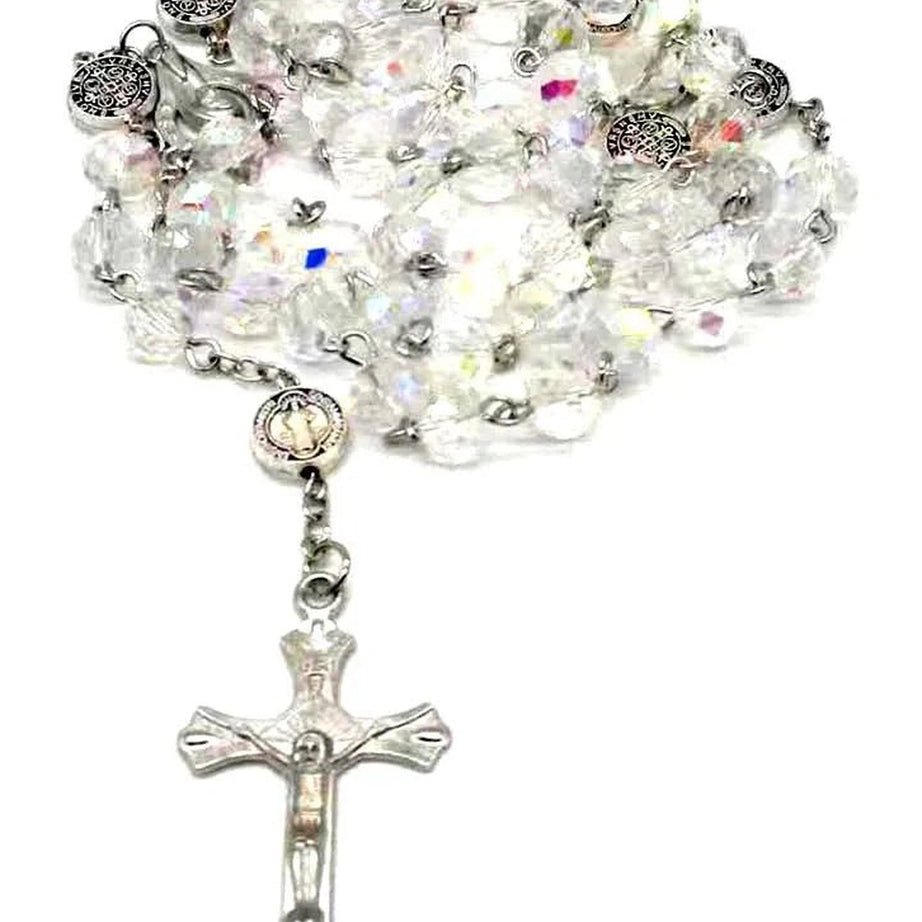 Coquette Rose Quartz Prayer Beads Necklace Shoptery