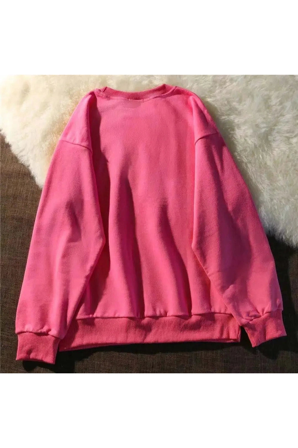 Rose Red Cartoon Sweatshirt Shoptery