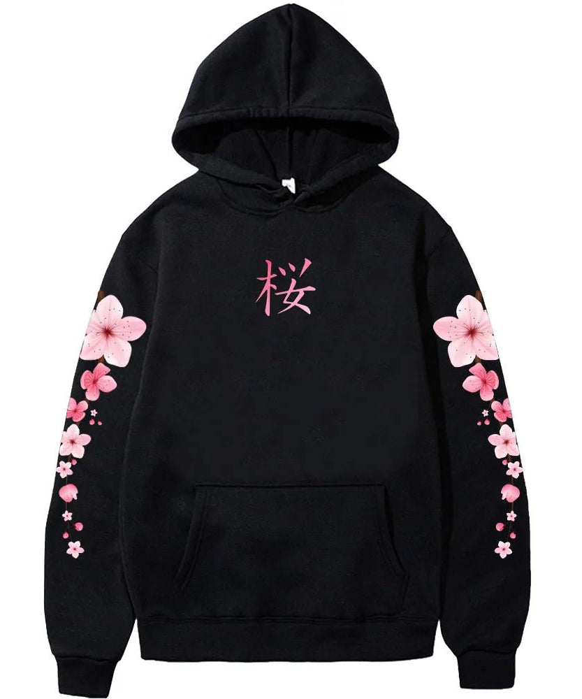 Sakura Graphic Hoodie - Hoodies