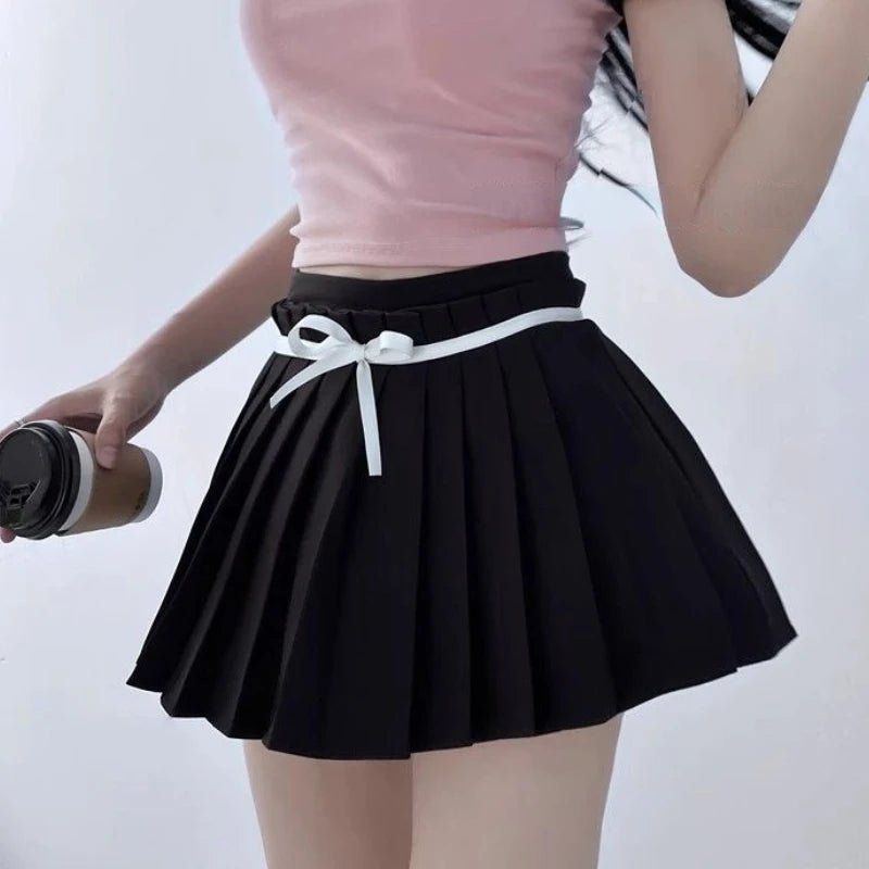 Sexy Cute Pleated Mini Skirt -