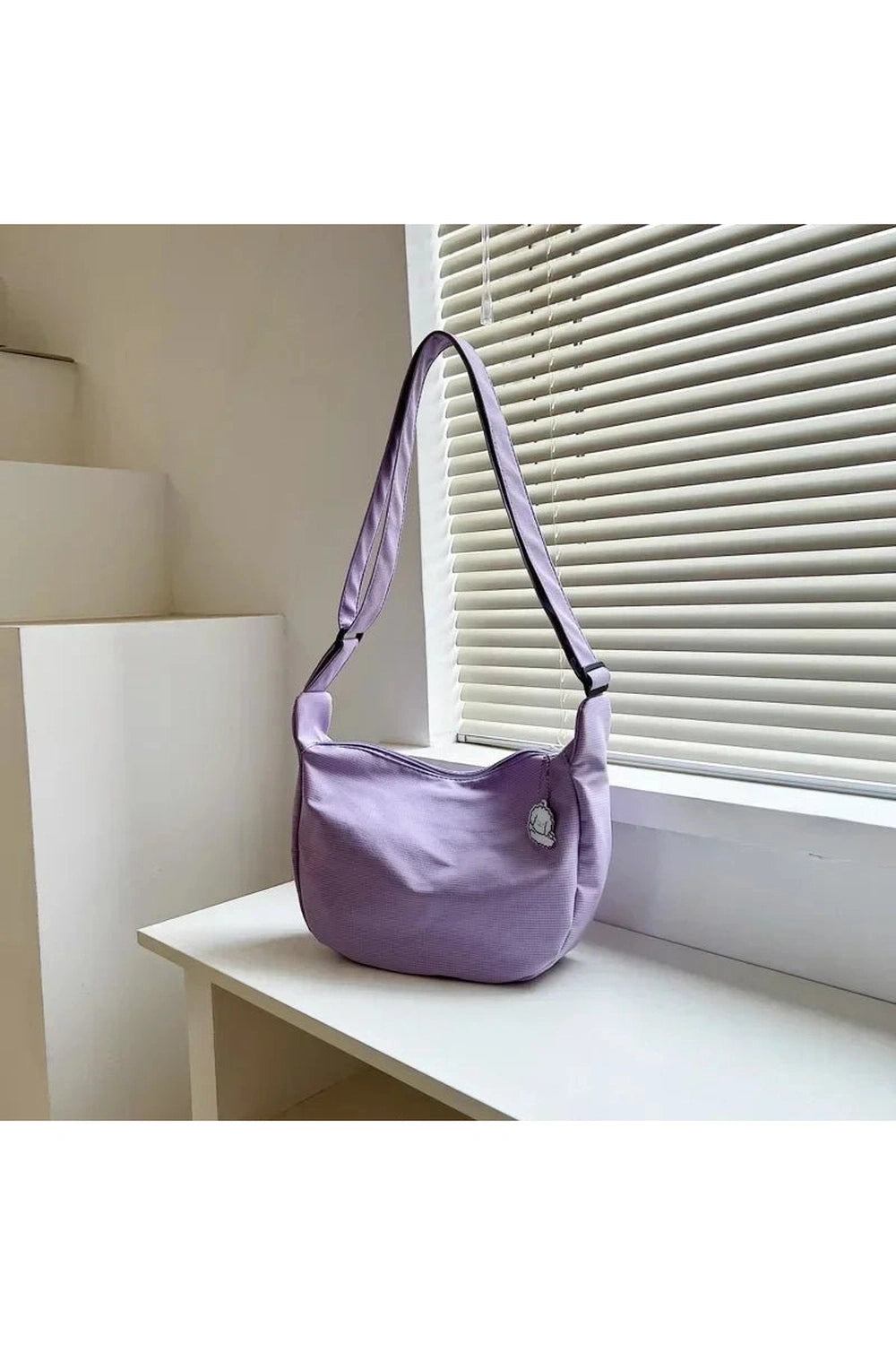 Aesthetic Simple Multifunction Handbag PURPLE 23x8x20cm Shoptery