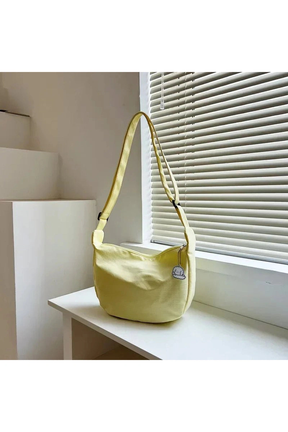 Aesthetic Simple Multifunction Handbag Yellow 23x8x20cm Shoptery