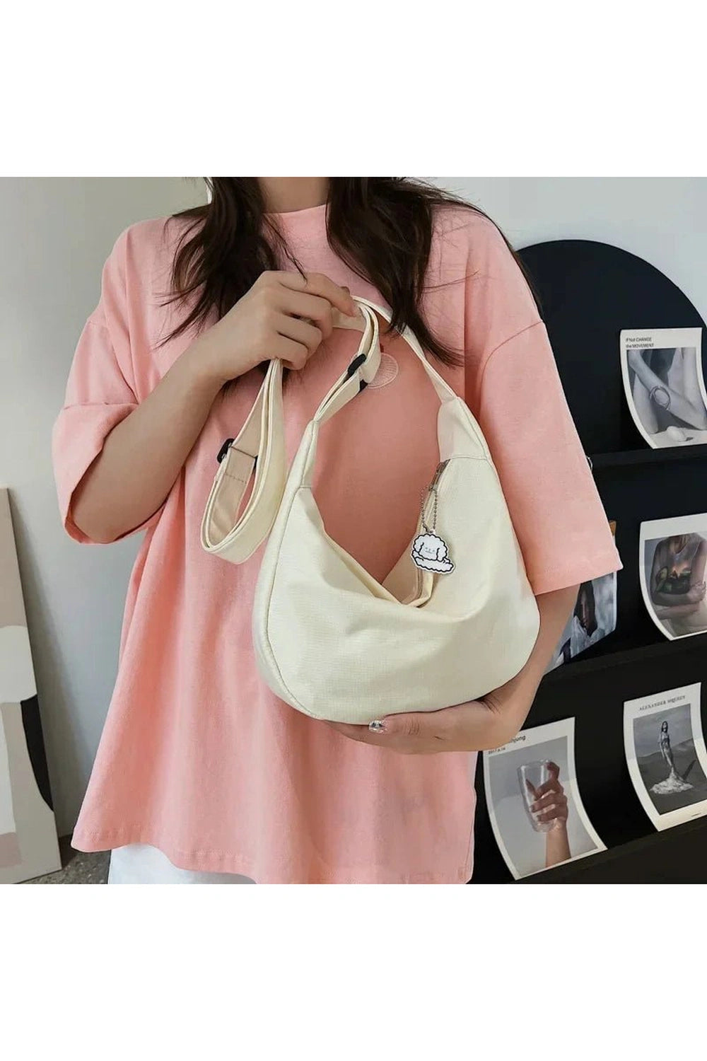 Aesthetic Simple Multifunction Handbag Shoptery