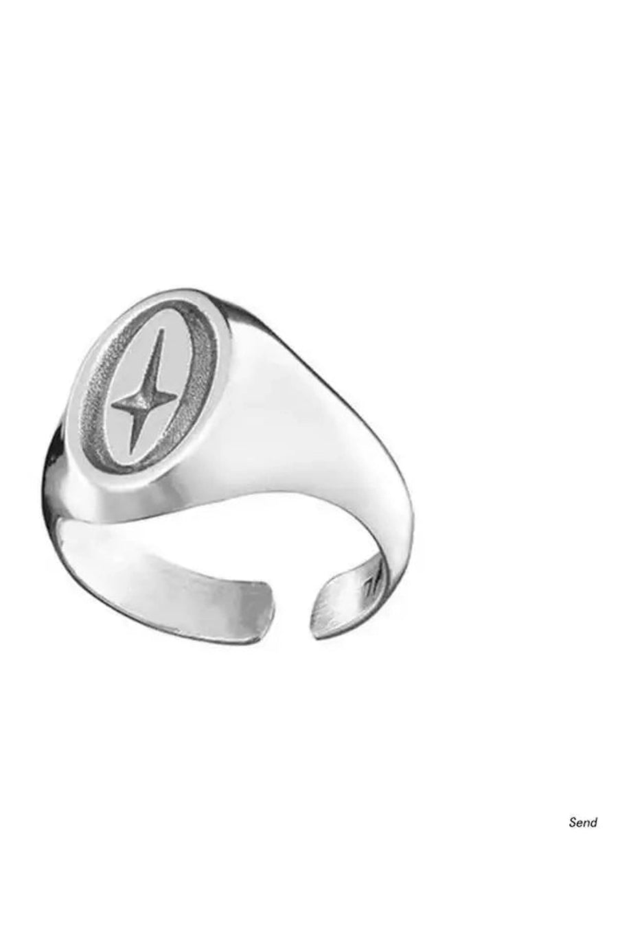 Simple Hip Hop Ring - Rings