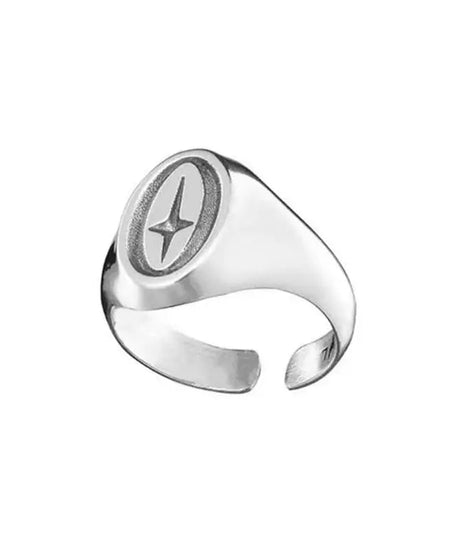 Simple Hip Hop Ring - Rings