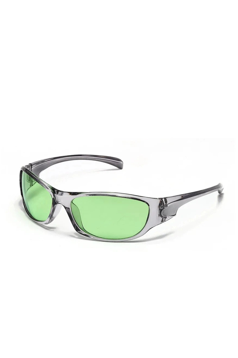 Y2k Small Oval Cat Eye Sunglasses C-Seagrass Green Shoptery