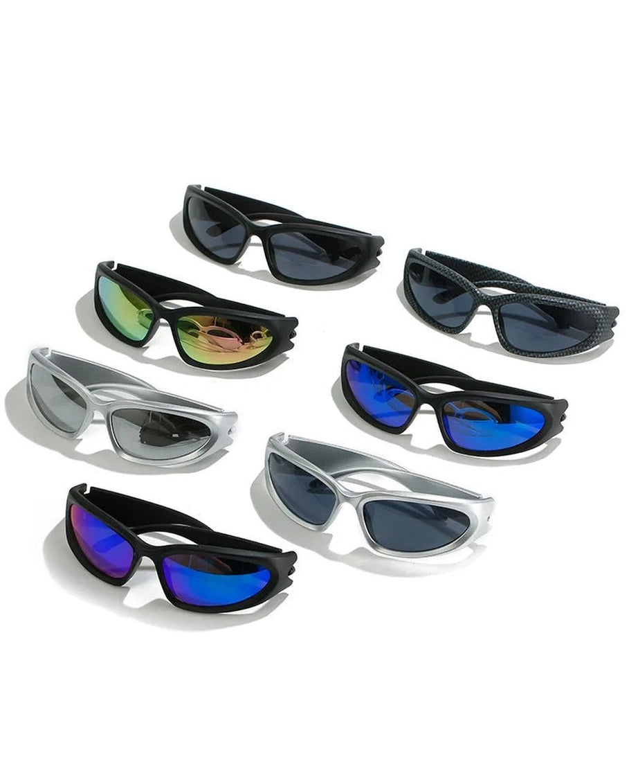 Small Oval Cat Eye Sunglasses - Sunglasses