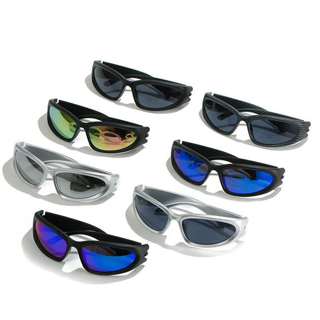 Small Oval Cat Eye Sunglasses - Sunglasses