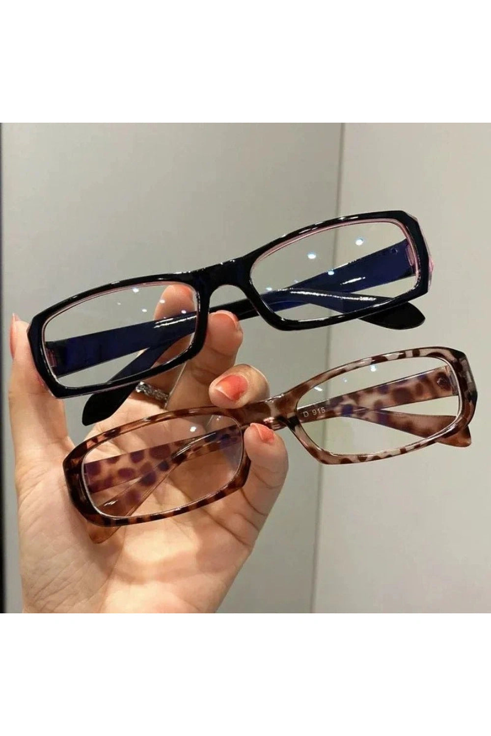 Retro Small Square Frame Glasses Shoptery