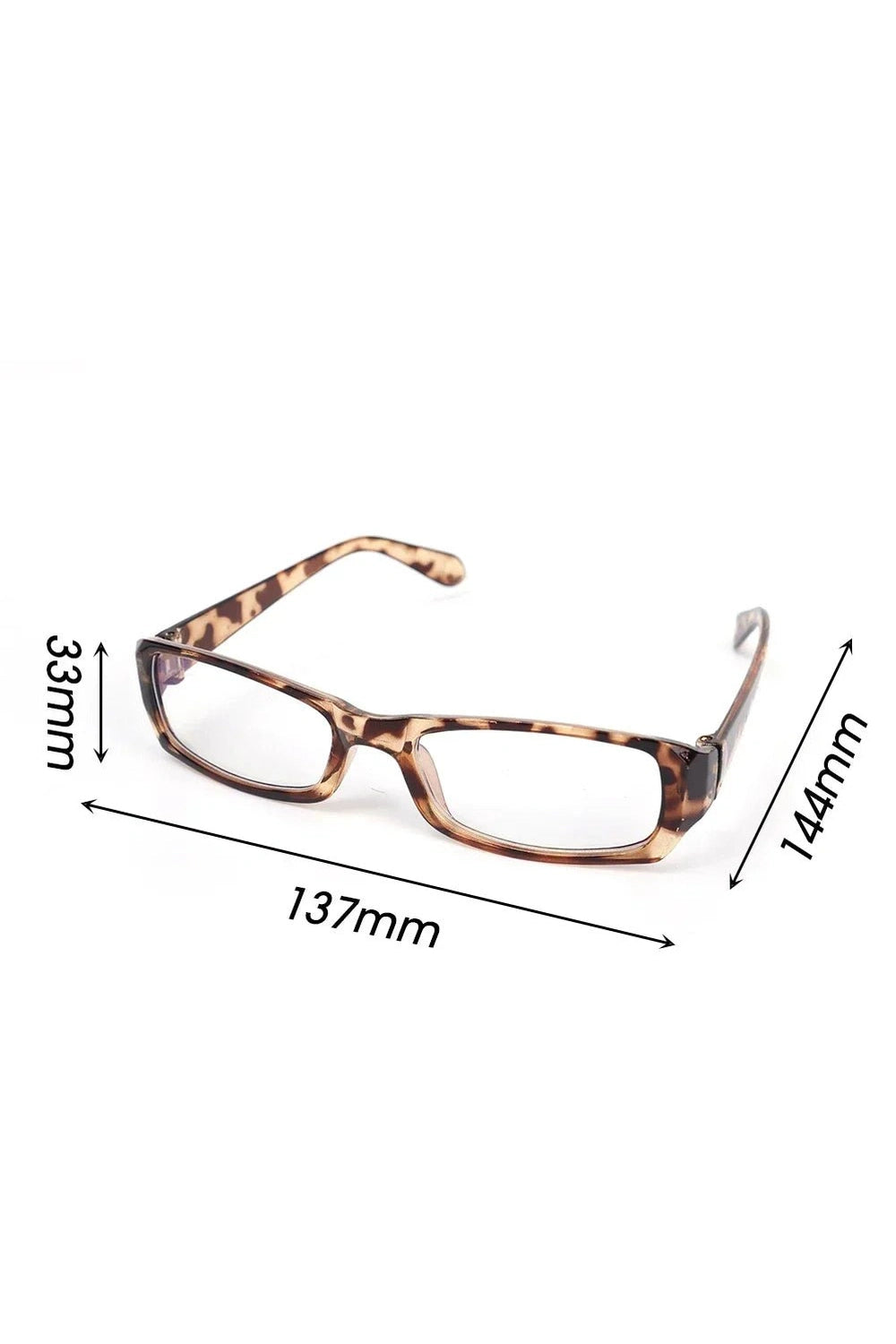 Retro Small Square Frame Glasses Shoptery