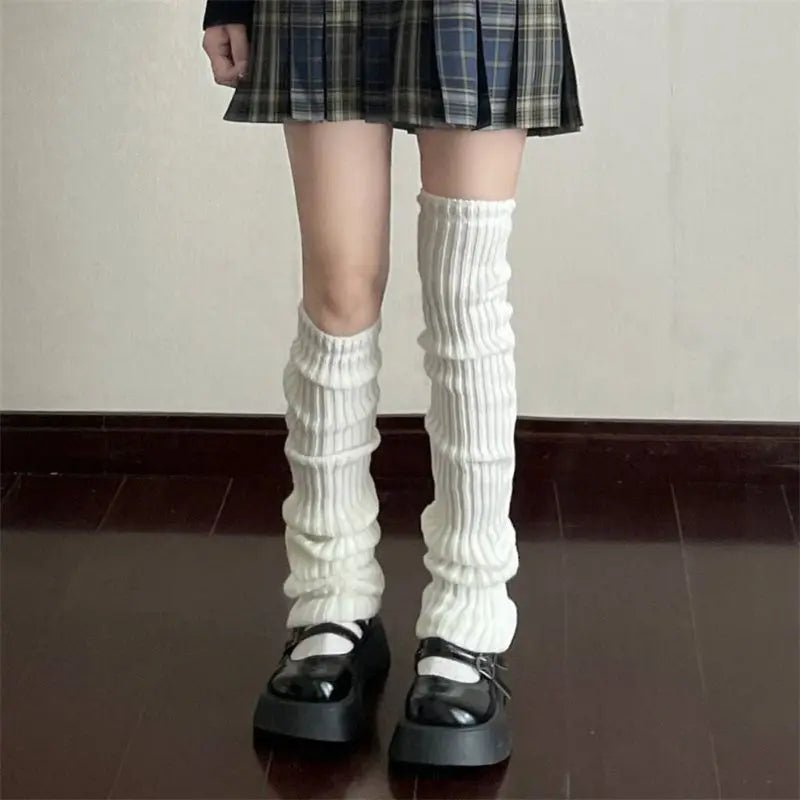 Kawaii Soft Ballet Ribbon Leg Warmers 70 cm 1 One Size CHINA Shoptery