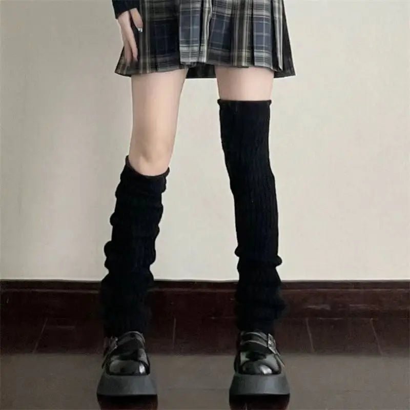 Kawaii Soft Ballet Ribbon Leg Warmers 70 cm 2 One Size CHINA Shoptery