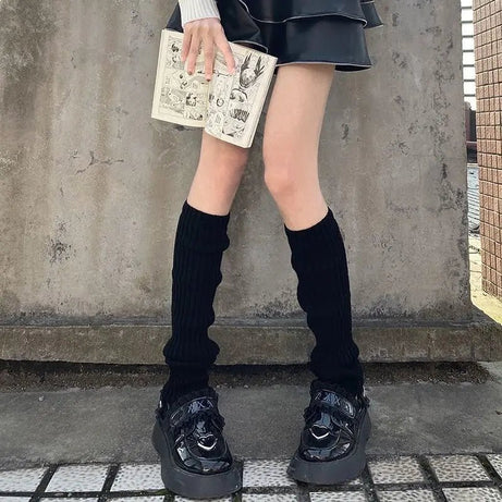 Kawaii Soft Ballet Ribbon Leg Warmers 50 cm 1 One Size CHINA Shoptery