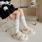 Kawaii Soft Ballet Ribbon Leg Warmers 40 cm 1 One Size CHINA Shoptery
