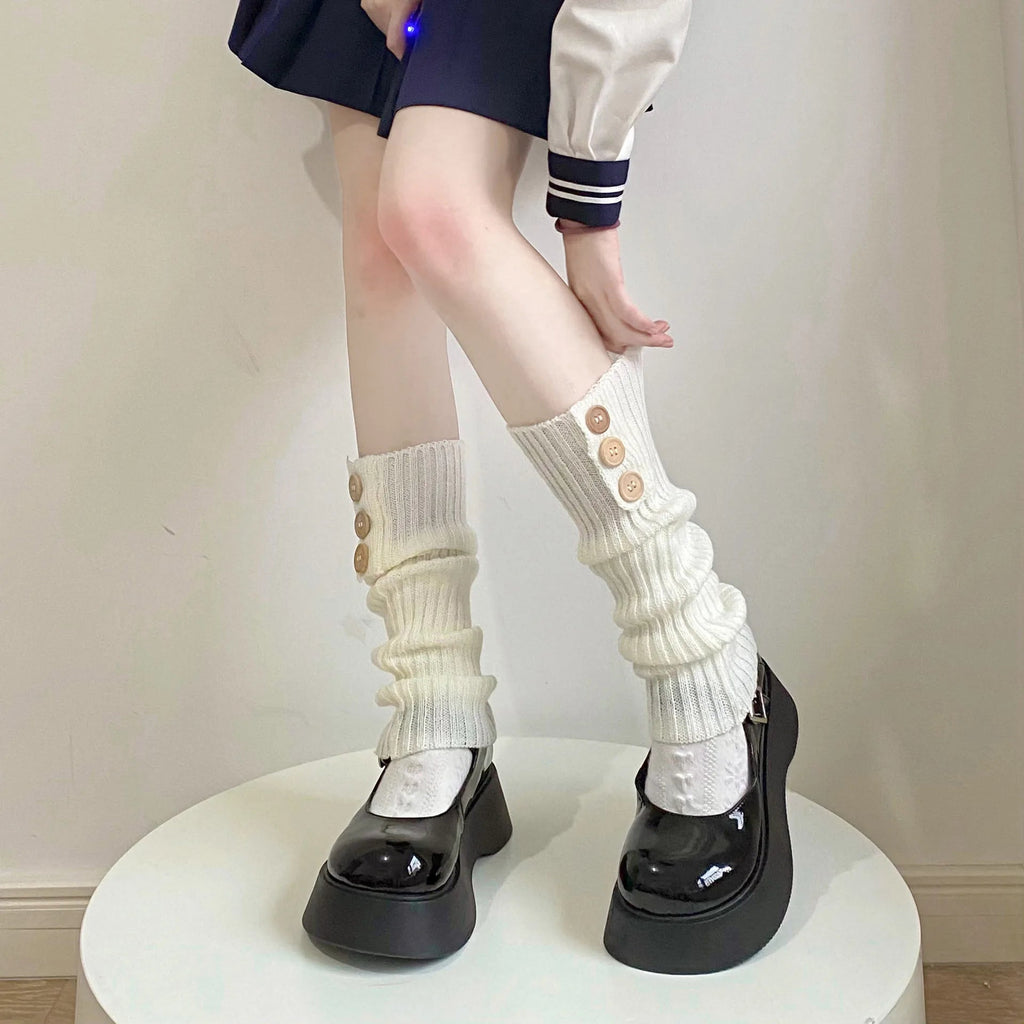 Kawaii Soft Ballet Ribbon Leg Warmers 1022 One Size CHINA Shoptery