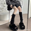 Kawaii Soft Ballet Ribbon Leg Warmers 1025 One Size CHINA Shoptery