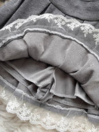 Coquette Long Sleeve Grey Outfit Shoptery