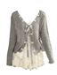 Accessory – Acubi Lace for Complete Looks Grey One Size Shoptery