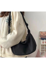 Solid Aesthetic Shoulder Bags Black Shoptery