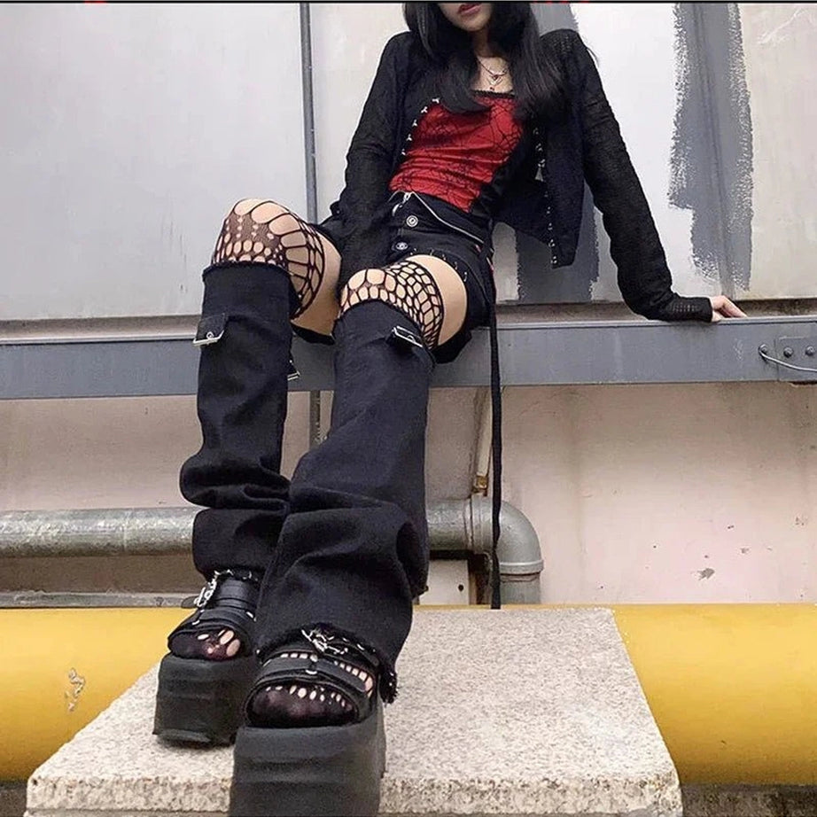 Alt Spider Web Fishnet Stockings Shoptery