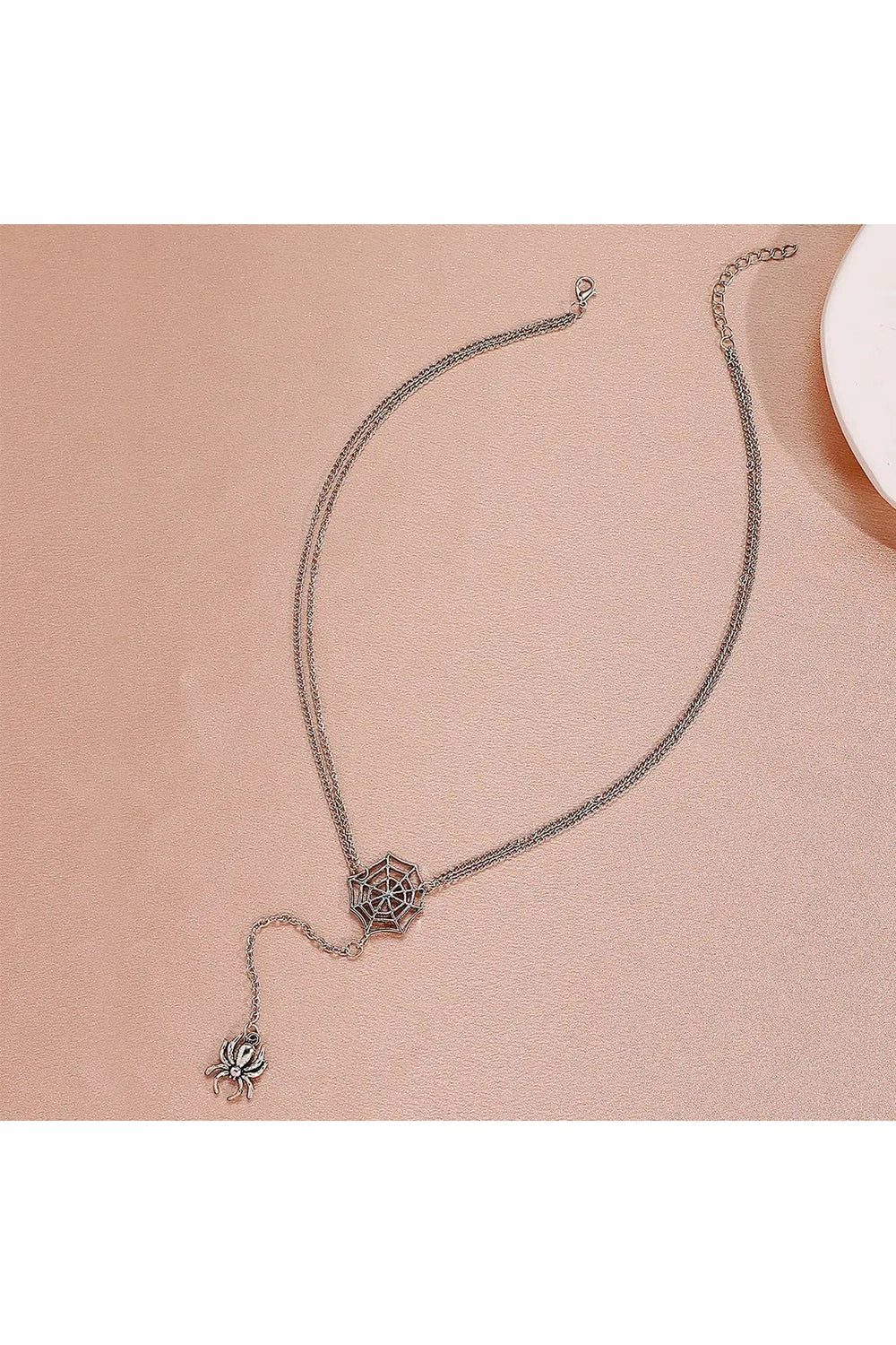 Spider Web Necklace Shoptery