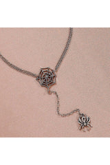 Spider Web Necklace Shoptery