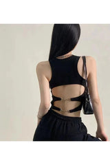 Sports Tank with Bra Pad Shoptery