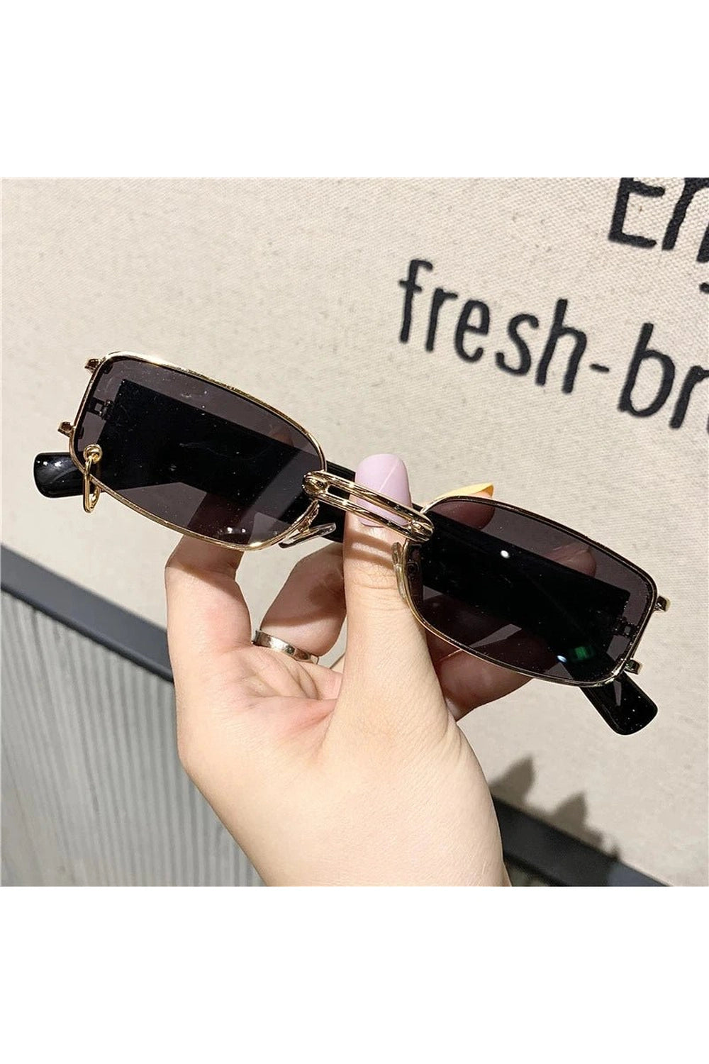 Retro Square Small Sunglasses Shoptery