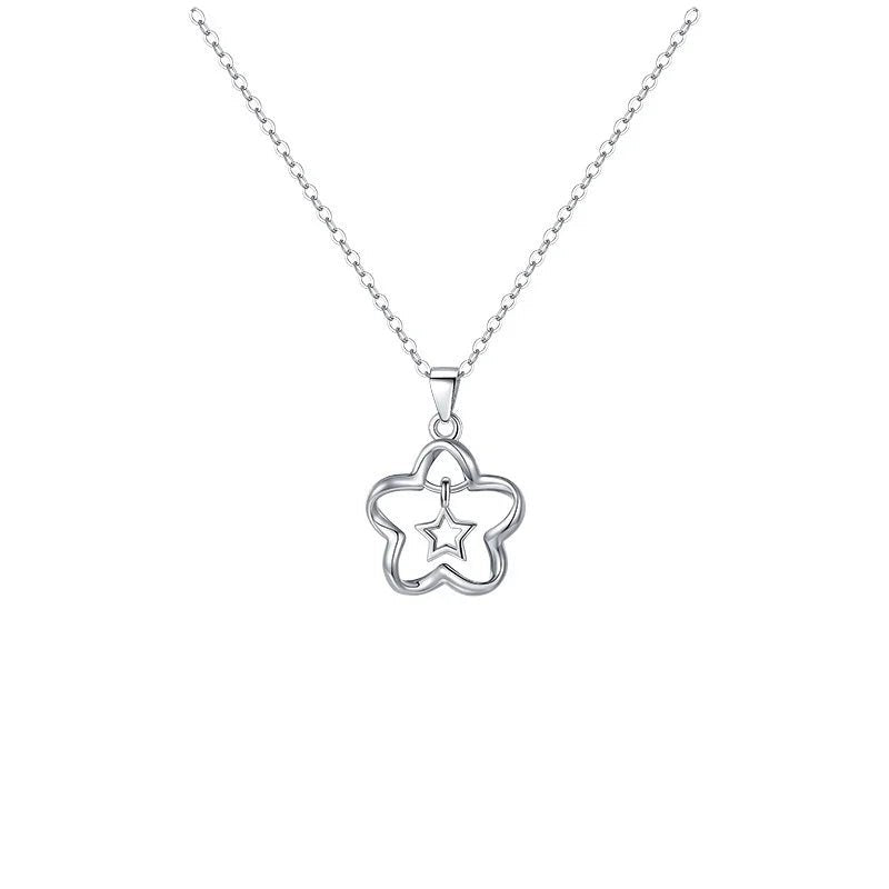 Star Pendant Chokers Necklaces -