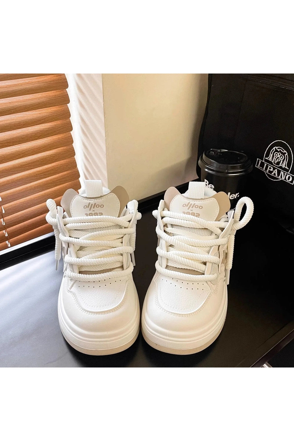 Y2k Acubi Star Platform Sneakers Shoptery