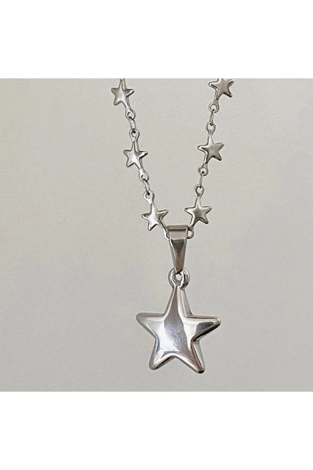 Y2k Stellar Shine Star Necklace A Shoptery