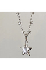 Y2k Stellar Shine Star Necklace A Shoptery