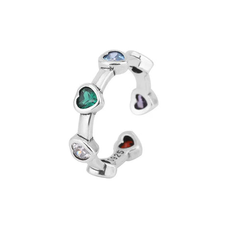 Sterling Silver Heart Ring - Rings