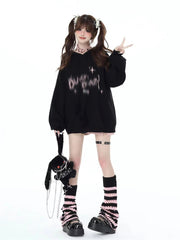 Striped Lolita Slouch Pastel Goth Leg Warmers Shoptery