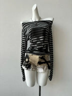 Top – Alt Striped for Layering Shoptery