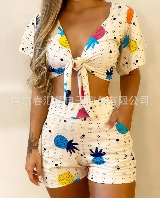 Summer Fashion New Style Print Set - 