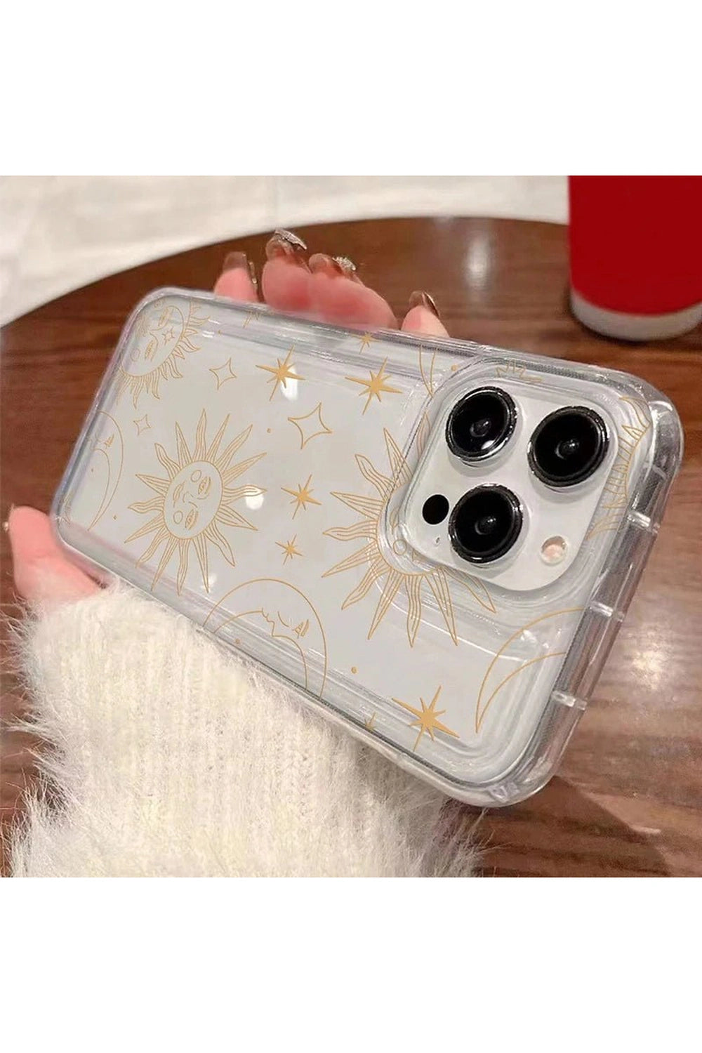 Aesthetic Sun Moon Stars Phone Case Shoptery