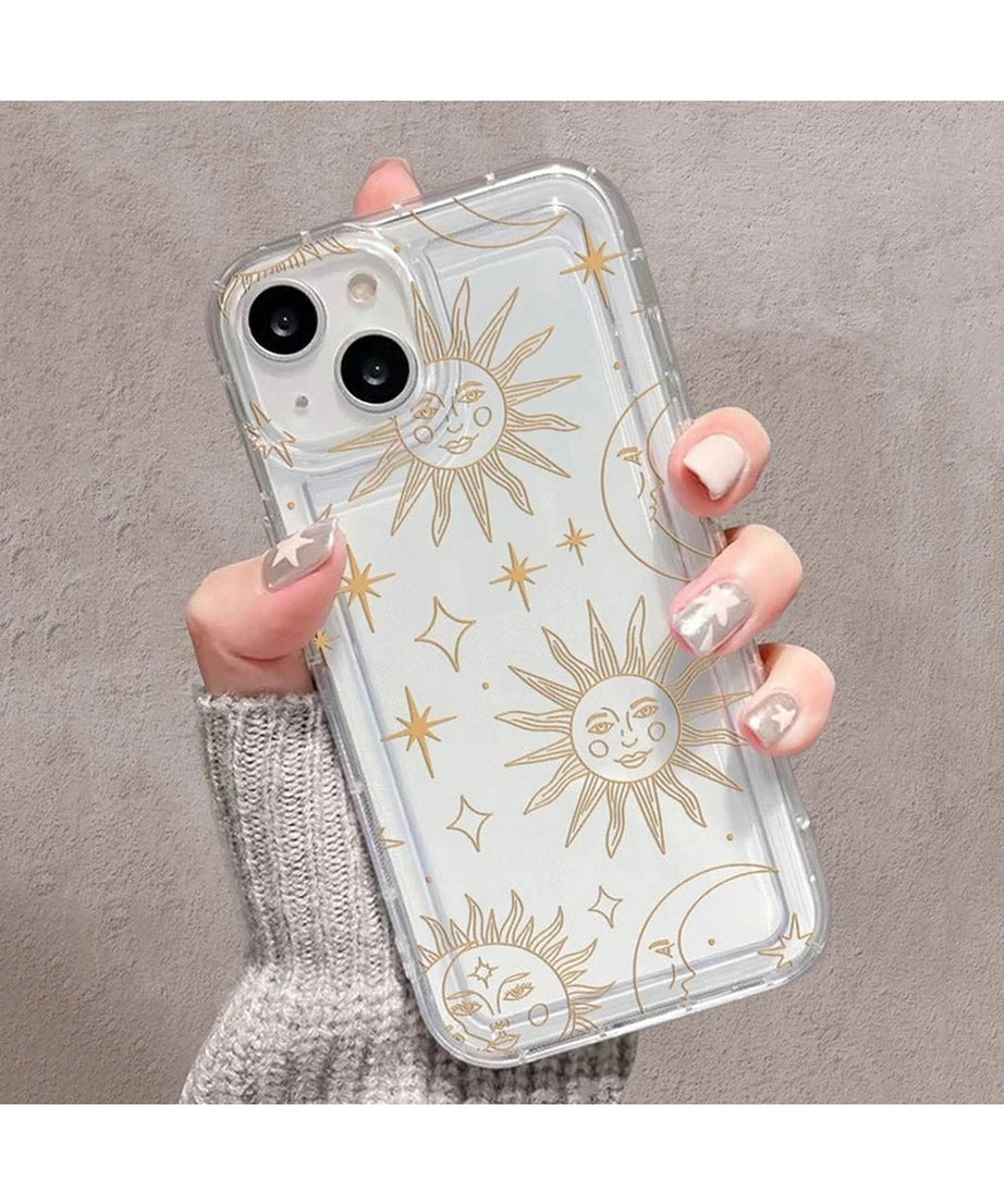 Sun Moon Stars Phone Case - iPhone Cases