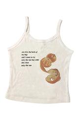 Aesthetic Sunkissed Poetry Top White 3 Shoptery