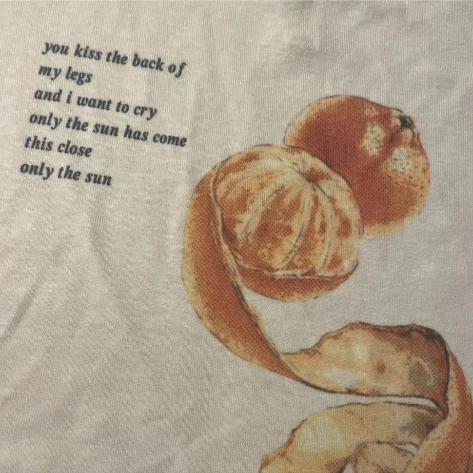 Aesthetic Sunkissed Poetry Top Shoptery