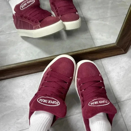 Super Drag Edgy Skate Sneakers Shoptery
